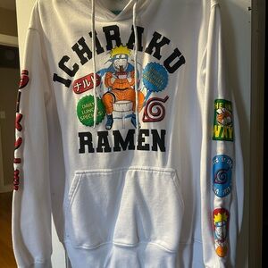 Ichiraku Ramen White Hoodie